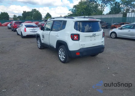 2018 Jeep Renegade Latitude 4X4 из США, поврежденный, VIN ZACCJBBB3JPH17010